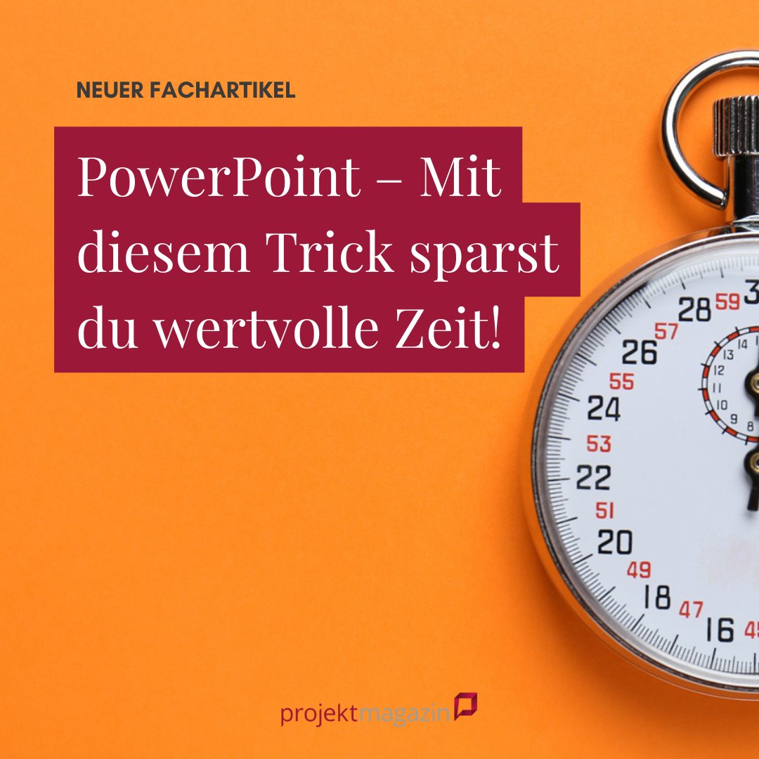 projektmagazin's tweet photo. Jetzt gratis lesen: Wie beschleunige ich meinen Arbeits-Workflow in #PowerPoint? Unser Autor zeigt dir, wie du dank einer Schnellzugriffsleiste wertvolle Zeit sparst. https://t.co/XVfmqQIAZ3 
#microsoft #präsentieren #projektmanagement 
Bild: New Africa - stock.adobe https://t.co/RmoTNuPrMY