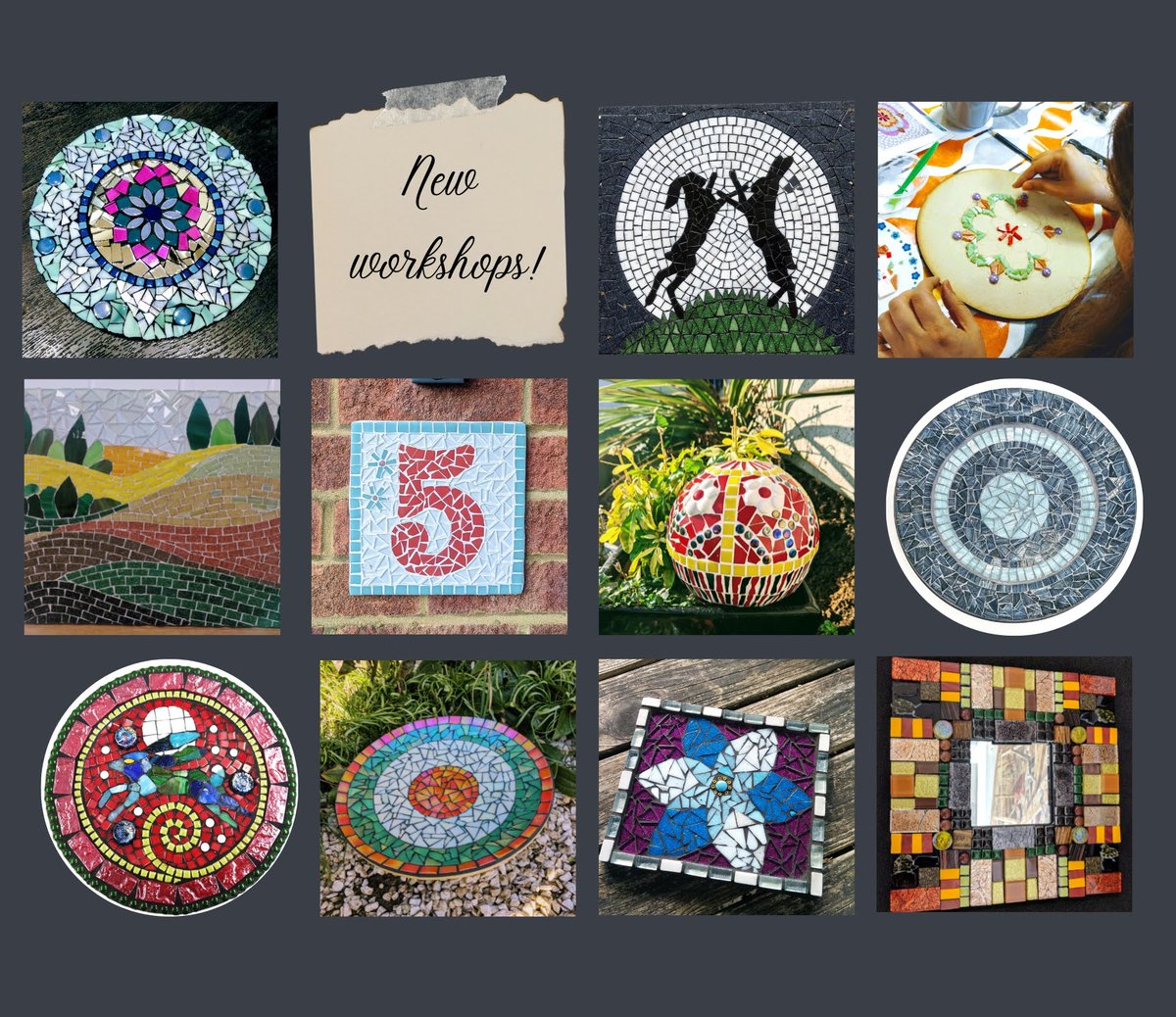 montetdesigns's tweet photo. New dates, new themes and new times! Come get creative with me this spring 💜🌸🌺🌼🌷💜

https://t.co/cVSnUIRfDi

#mosaicworkshops #mosaicart #gardenart #gardenmosaics #doornumbers #doordecor #gardenpots #mandala #mandalaart #gazingballs #gardenmirrors #stalbans #herts https://t.co/pPgB4om7CQ