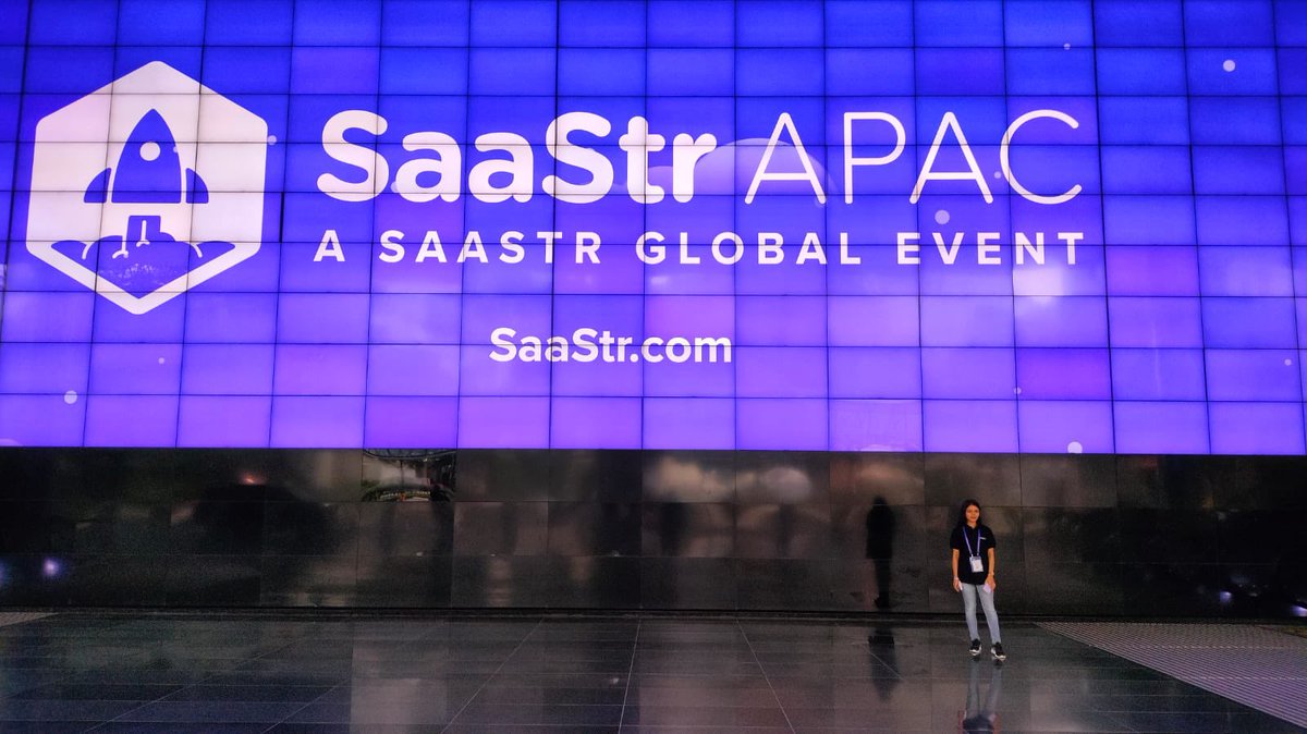 chargebee's tweet photo. We are at @saastr APAC 2023 ๐
How many of you got a chance to visit Booth #102?
#Events #SaaStrAPAC #GoldSponsor https://t.co/3hoPhx9mZp
