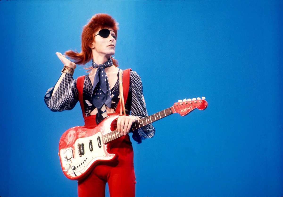 On this day in 1974 'Rebel Rebel' by David Bowie entered the UK chart, the single reached No.5. Originally written for an aborted Ziggy Stardust musical in late 1973, 'Rebel Rebel' was Bowie's last single in the glam rock style and had no Mick Ronson on this one. That riff!