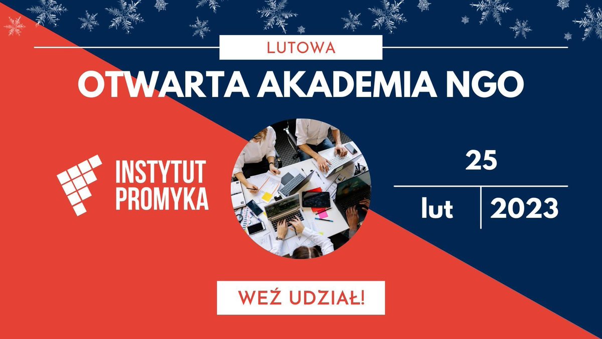 InstytutPromyka's tweet photo. Już w najbliższą sobotę zapraszamy na kolejną edycję Otwartej Akademii NGO #InstytutPromyka.

🗒 Szkolenia są bezpłatne i odbywają się stacjonarnie w Warszawie. Prosimy o wcześniejsze zapisy.

👉 Więcej informacji: https://t.co/KCDnj17xQd https://t.co/pIYuXdJtHT