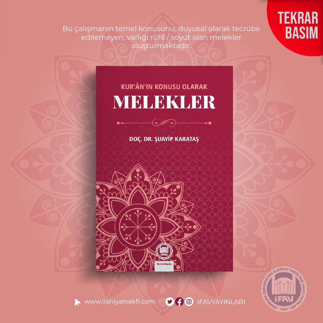 📖 Kuranın Konusu Olarak Melekler
✍️  ŞUAYİP KARATAŞ

📌 Detay  Bilgi ve sipariş için 👉 l24.im/9Py

🌐 ilahiyatvakfi.com
.
.
.
#kuranıkerim #melekler #şuayipkarataş #marmaraüniversitesi #ilahiyatvakfıyayınları #ifav