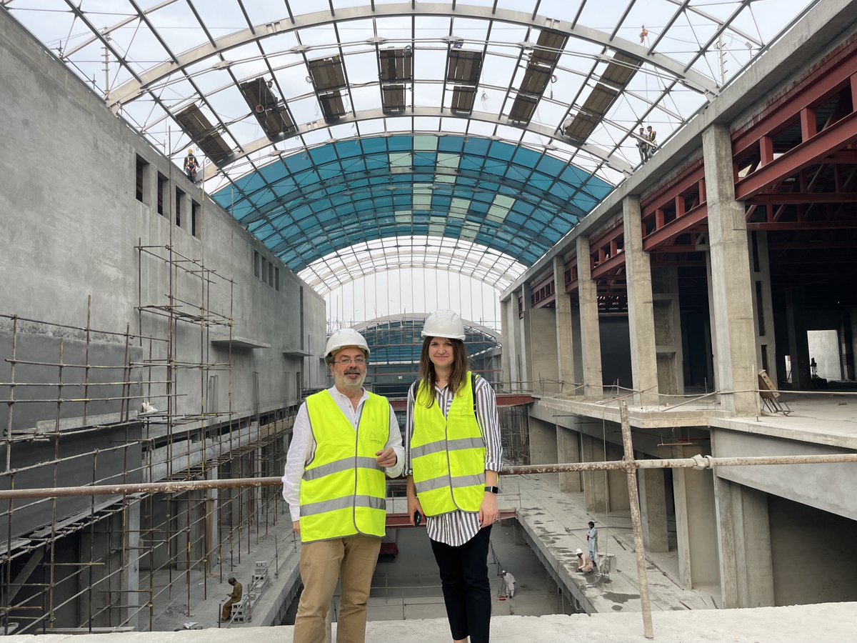 Chapman_Taylor's tweet photo. Construction is at an advanced stage at Dolmen Mall in Lahore, Pakistan.
https://t.co/a1vE83NX4l
#Retail #RetailArchitects #RetailArchitecture #Construction #ConstructionNews #DolmenMall #Architects #Architecture #Design #Designers #Lahore #Pakistan https://t.co/ULUKEGC9ec