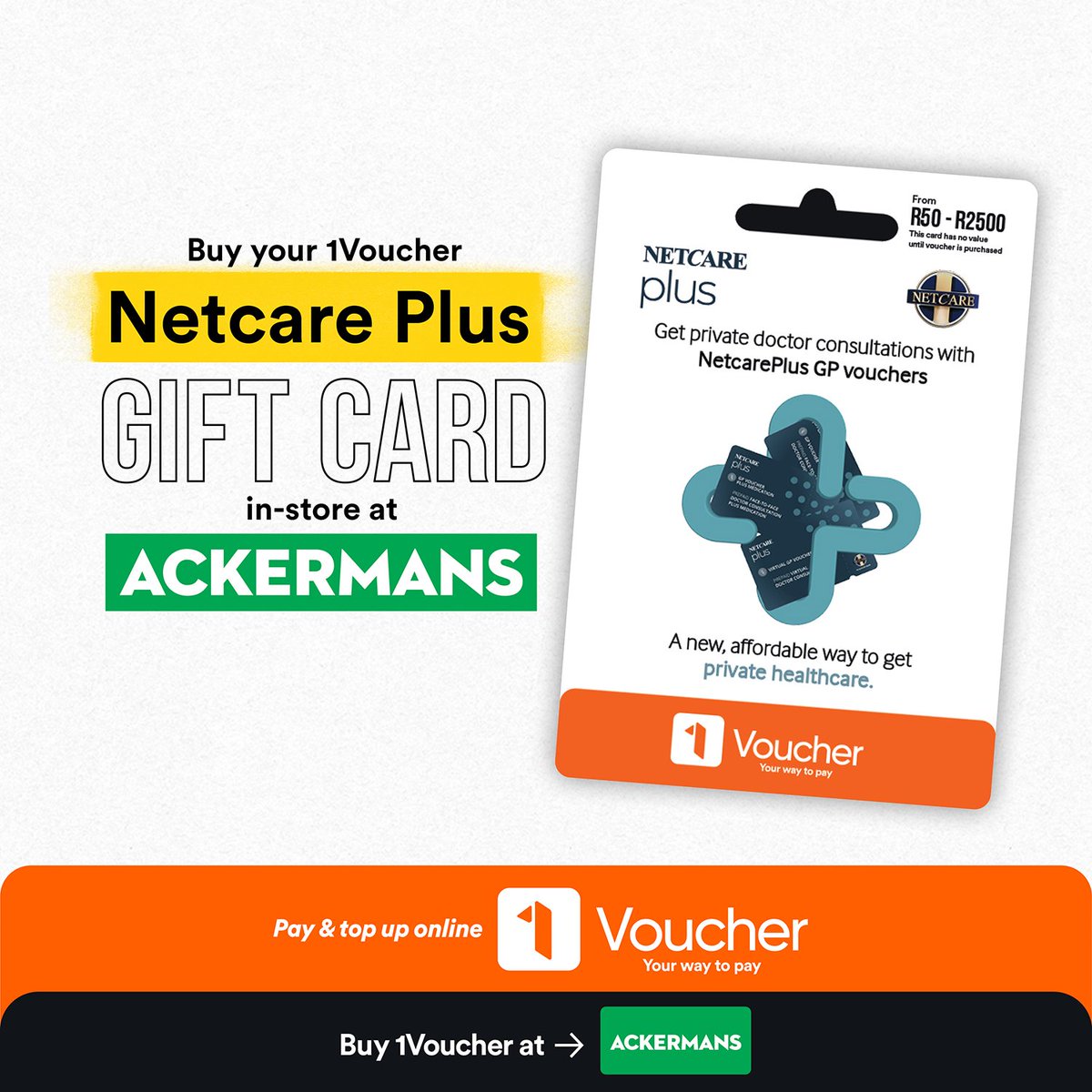 1Voucher on Twitter "Looking for a gift for someone? Give them the