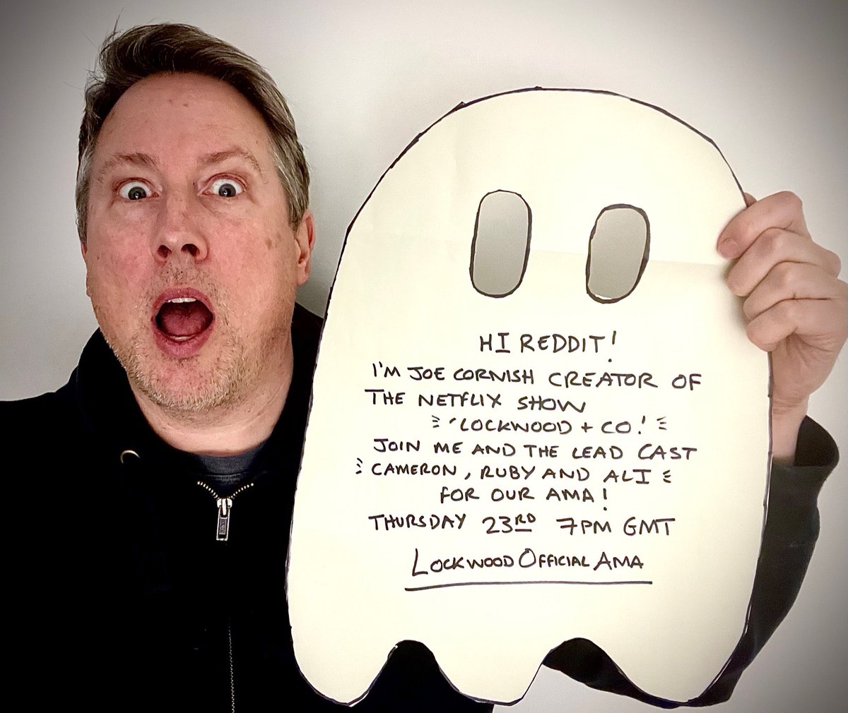 Big news in Lockwood town! Tonight at 7pm. Joe Cornish, Ruby, Cameron & Ali will be answering your questions! #LockwoodandCo #RedditAMA