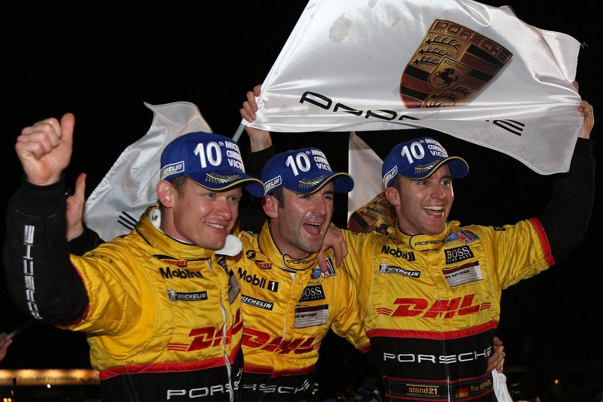 Did you know ❓#ThrowbackThursday 

The last time #Porsche won #Sebring12h overall was back in 2008 in the then American Le Mans Series with the iconic Porsche RS Spyder with @Team_Penske, @Timo_Bernhard @RomainDumas & Emmanuel Collard behind the wheel, 

#PorscheMotorRacing
