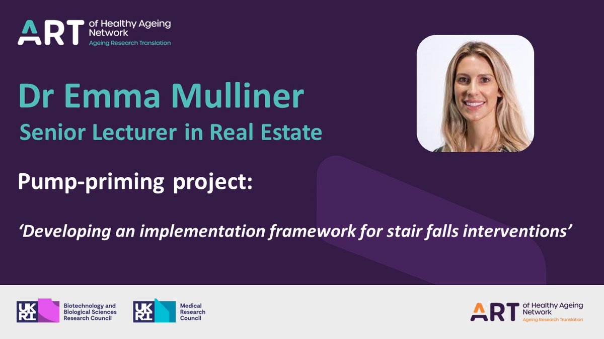 ARThealthyaging's tweet photo. Introducing our fourth @ARThealthyaging pump-priming project led by Emma Mulliner
Read more here ➡️ https://t.co/rsn8wutjZF
@LJMUSportSci @LJMUFET 
#ageing #ResearchFunding #TranslationalStudies https://t.co/41kSsgfWuO