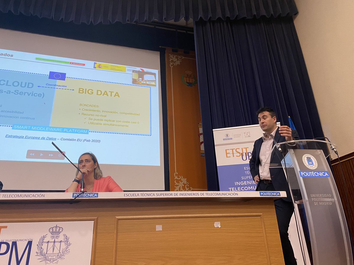 ghuecas's tweet image. Workshop en #EspacioDeDatos, organizado@por @GaiaXSpain en @telecoupm , a través del@grupo@de trabajo de industria liderado por @IndesiaOrg