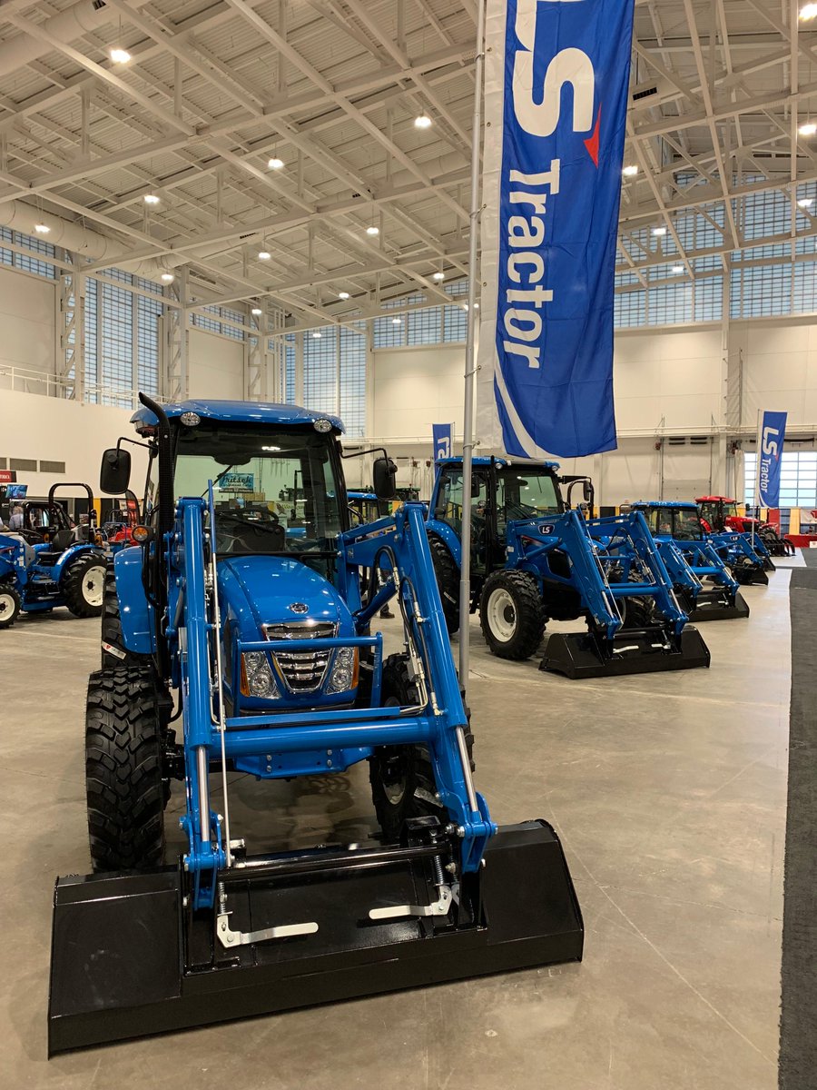 LSTractorUSA's tweet photo. The New York Farm Show is underway! Come stop by the LS booth and check out our tractors! #nyfm #lstractor https://t.co/4g57IWe0vr