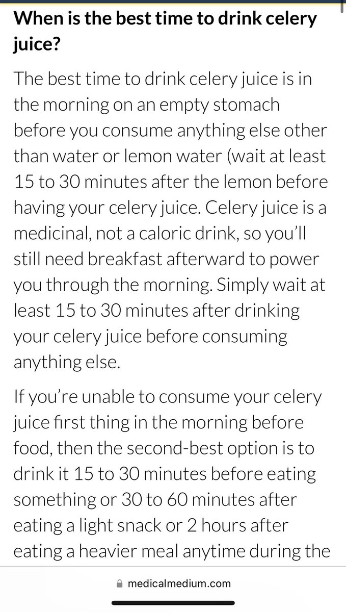 TP_UGC's tweet image. Did I mention my care package came with lovely instructions? 🥰 Drink celery juice in the morning on empty stomach and wait 15-30 min after to consume food. Sharing link medicalmedium.com/blog/10-health… #celeryjuice