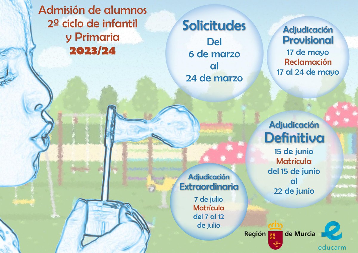 AMPA_ColeRincon's tweet photo. 🏁Estamos calentando motores

🗓️Del 6 al 24 de Marzo empezamos a recibir tu solicitud.

🤩 En nuestro cole te esperamos con los brazos abiertos https://t.co/i2EhSDqGrZ