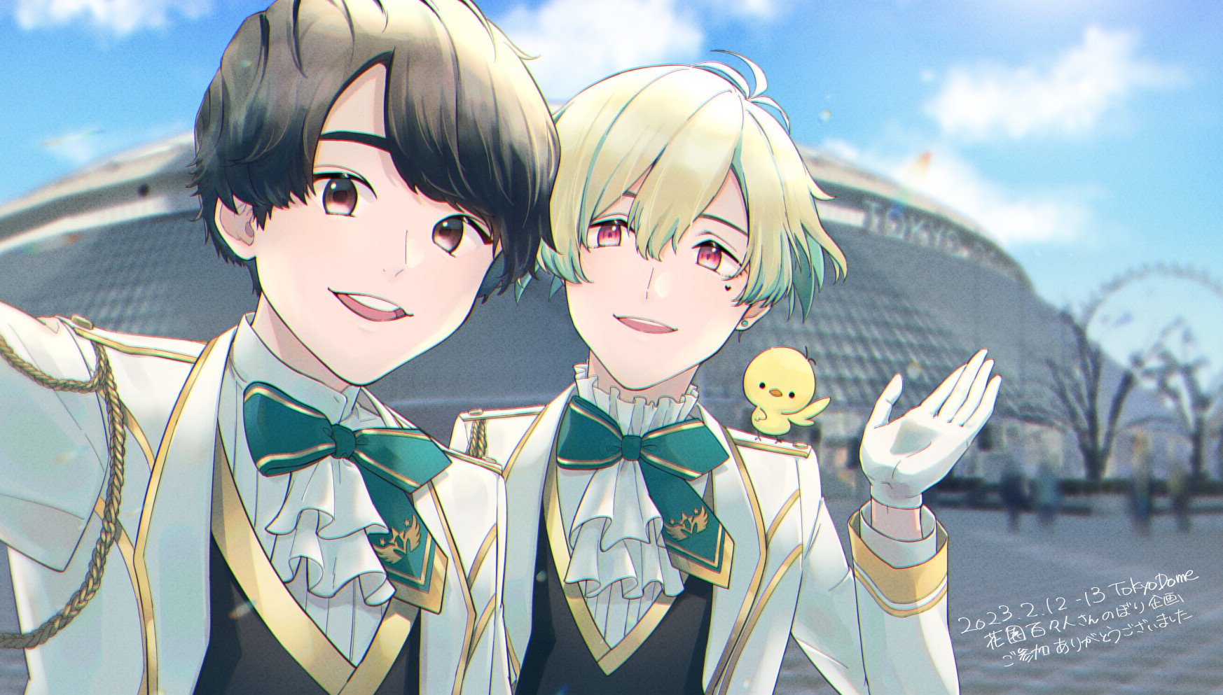 花園百々人　公式リングライト　10点　SideM THE IDOLM@STER SideM 10th ANNIVERSARY P@SSION TOUR 公式