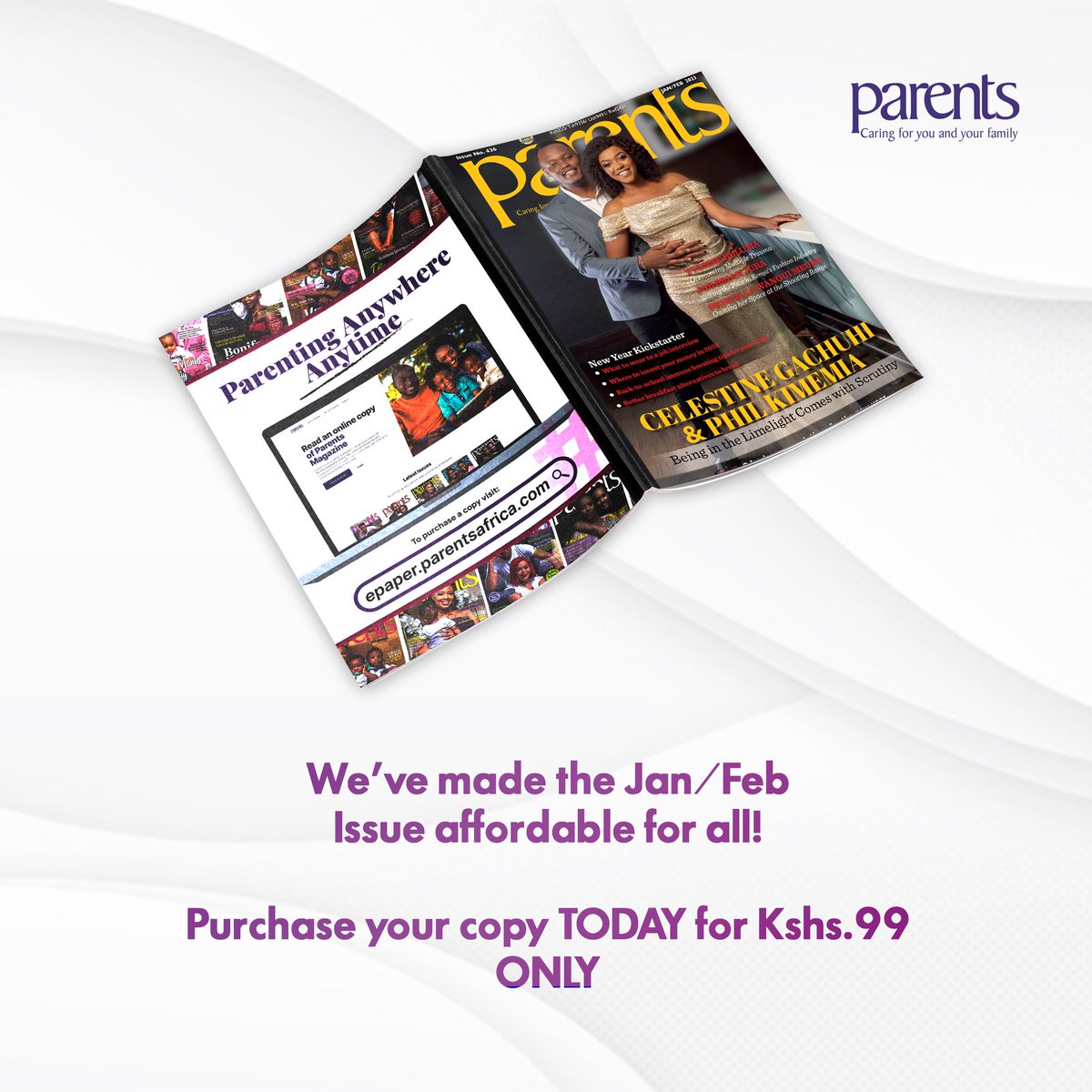 parentsafrica's tweet image. We've got lots of inspiring and informative stories packaged in our Jan/Feb Issue.🤗🤗

Link 👇👇 to grab yourself a copy NOW!
epaper.parentsafrica.com/issues/janfeb-…

#Parenting
#ParentsMagazine 
#JanFebissue