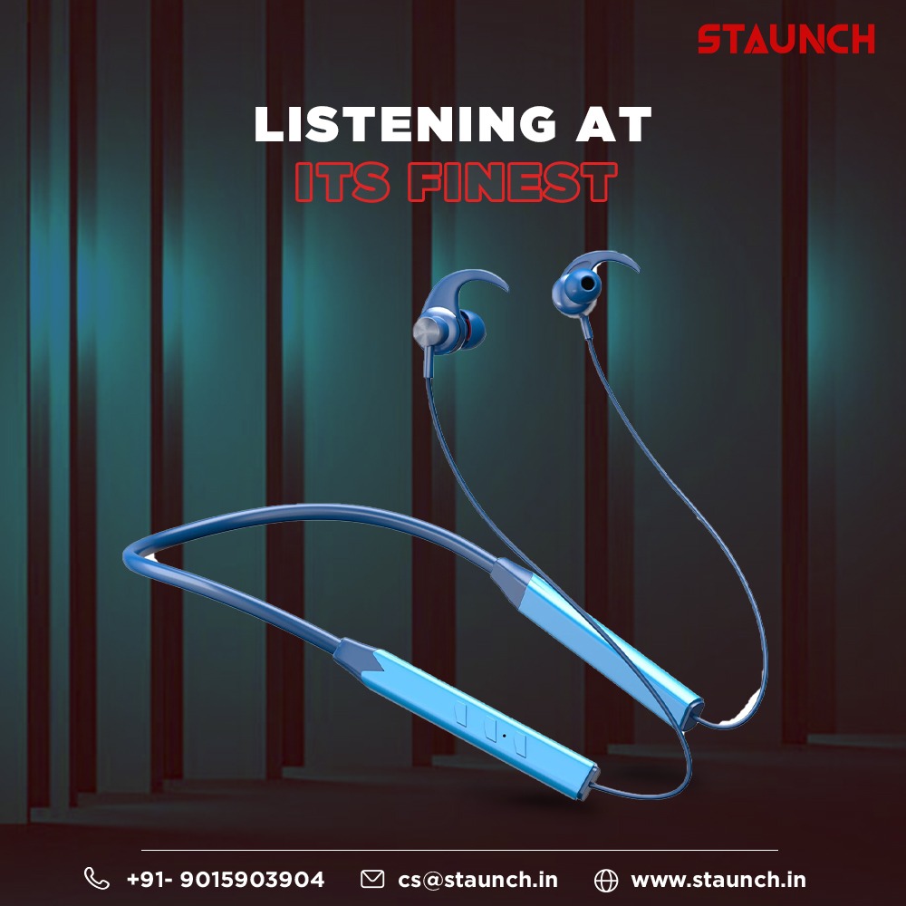staunch_india's tweet photo. Enjoy music all day with Staunch smart neckbands (OEM).

Contact: 9015903904 or 7206333003 or cs@staunch.in for our NEW range of Bluetooth Wireless Neckbands for businesses.

#staunchindia #staunchaudio #oem #oemmanufacturer #madeinindia #neckband #audioproducts #newlaunch #b2b https://t.co/BRPxHUT4lD