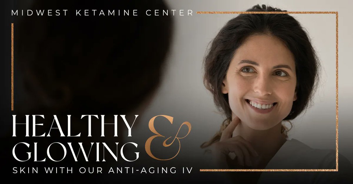 midwestketamine's tweet photo. Midwest #Ketamine Center’s #AntiAging IV is loaded with:

☑️ Electrolytes
☑️ Amino acids
☑️ Vitamin B complex
☑️ Biotin
☑️ Vitamin C
☑️ Add a Glutathione booster for $30

Contact our team to schedule your appointment!

📞 (224) 232-8910
💻 https://t.co/hqy9RLFVeH https://t.co/xLNrYe7Z6x