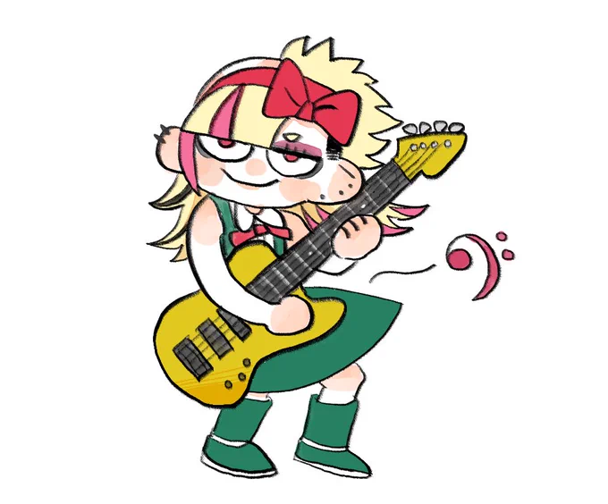 フォロワーからのリクで描いた 蘭たんとソホちゃん 