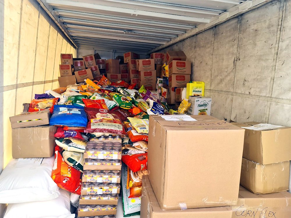 Bohras_MidEast's tweet photo. In support of #TurkeySyriaEarthquake relief efforts, Dubai's @Dawoodi_Bohras contributed 15 tons of dry ration including rice, flour, pulses, biscuits and milk powder to @UAE_foodbank. 
The food items were packed at our community center in Al Qusais and sent to the UAE food bank. https://t.co/3Wrrfo8iLC