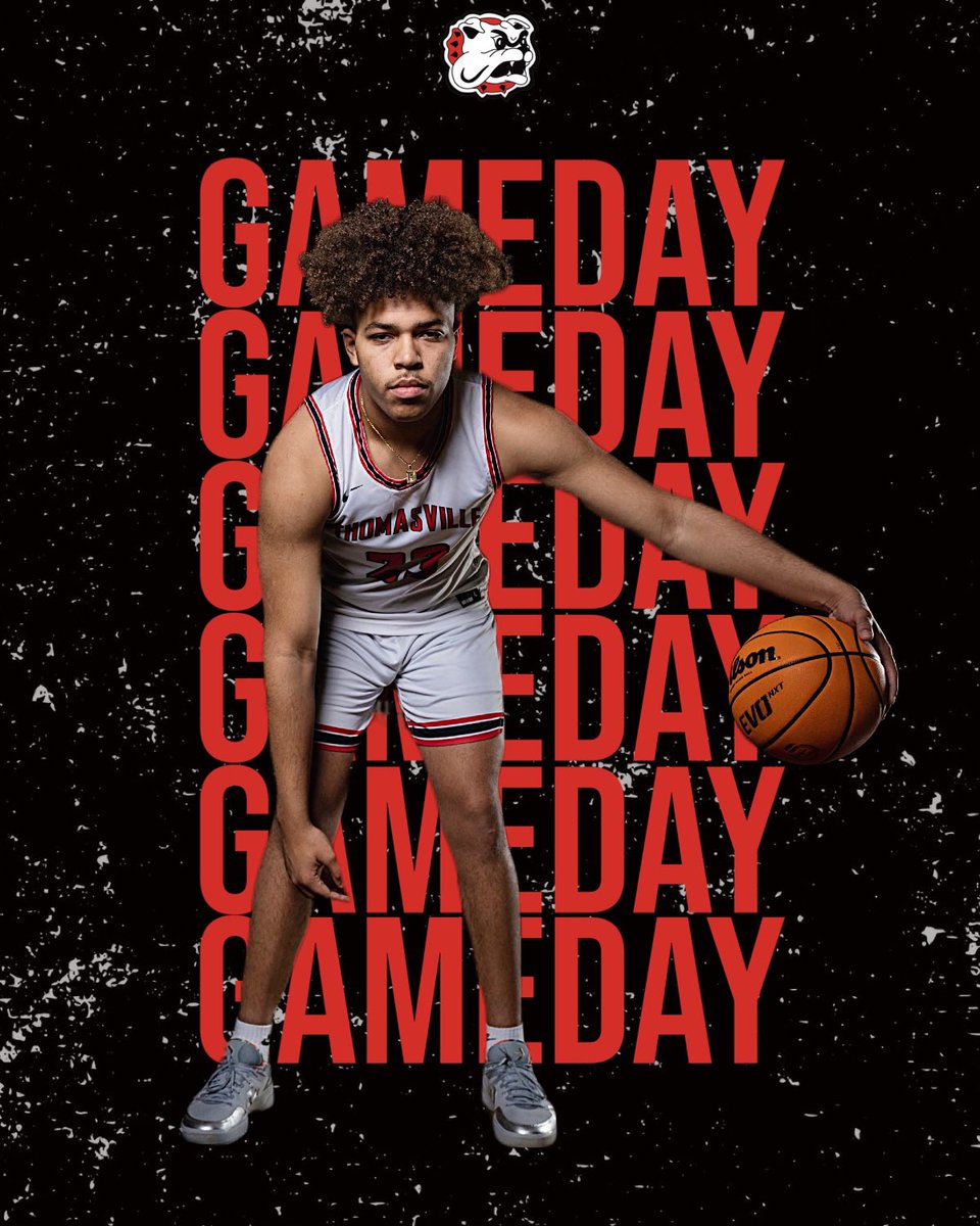 GAME DAY in TVILLE🐾 
#bulldogbasketball🏀 <a href="/THSAthleticsNC/">Thomasville Bulldog Athletics</a> <a href="/tvilletimes/">Thomasville Times</a> <a href="/thomasvillehigh/">THS Bulldogs</a> 

🆚 North Stokes
⏰ 6:30 PM
📍Thomasville HS
🏀 2nd Round of NCHSAA Playoffs