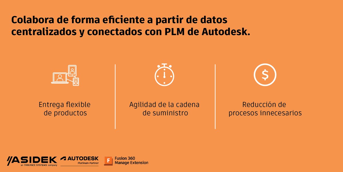 arkance_spain's tweet photo. #PLM de #Autodesk te ayuda a aumentar la agilidad
en el desarrollo de productos. ¿Por qué utilizar #Fusion360 Manage con #Upchain? 🧐
✔ #Colaboración más eficaz
✔ Único origen para todos los datos de producto
✔ Única fuente de información
🔗 https://t.co/lpxNj3bdM0 https://t.co/FOXT8zqsEx