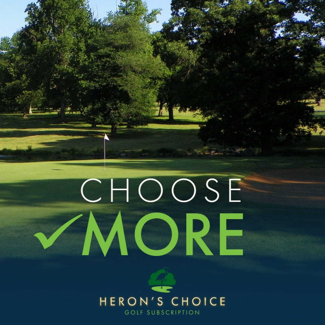 BrambletonGolf's tweet photo. Heron's Choice Golf Subscription gives you the ability to CHOOSE MORE! 

You can choose how and when you play and save money!

Visit https://t.co/GS8s99ahsY for more information and start saving today!

#choosemore #playmore #savemore #novaparksgolf https://t.co/S5VfW7mA1h