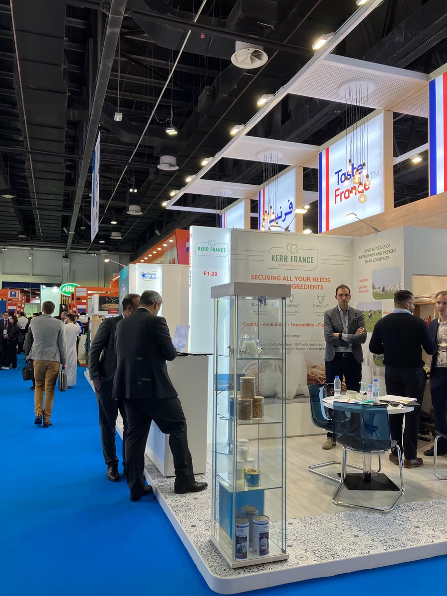 TasteFrance_EN's tweet photo. LIVE🔴actions of #FrenchPavilion at @Gulfood Dubai 2023! You can still discover high quality French products in one place ➡️https://t.co/Uf0baawdNI #TasteFrance @BF_Food  @BF_MiddleEast @BCInter @regionbretagne @Devup_  @RCValdeLoire @FoodLoire https://t.co/RUA7IkVDF0