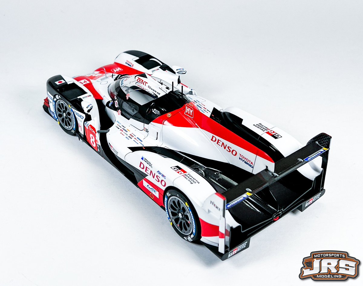 deircrfan's tweet photo. Wrapped up the Tamiya Gazoo Racing Toyota last night… I need to get back to older NASCAR subjects, this build wasn’t that popular!  😂  @TGR_WEC @ToyotaRacing @24hoursoflemans @alo_oficial @Sebastien_buemi @TamiyaUSA #tamiya #gazooracing #24hrsoflemans #toyotagazooracing #Toyota https://t.co/Ttu8RoQXKz