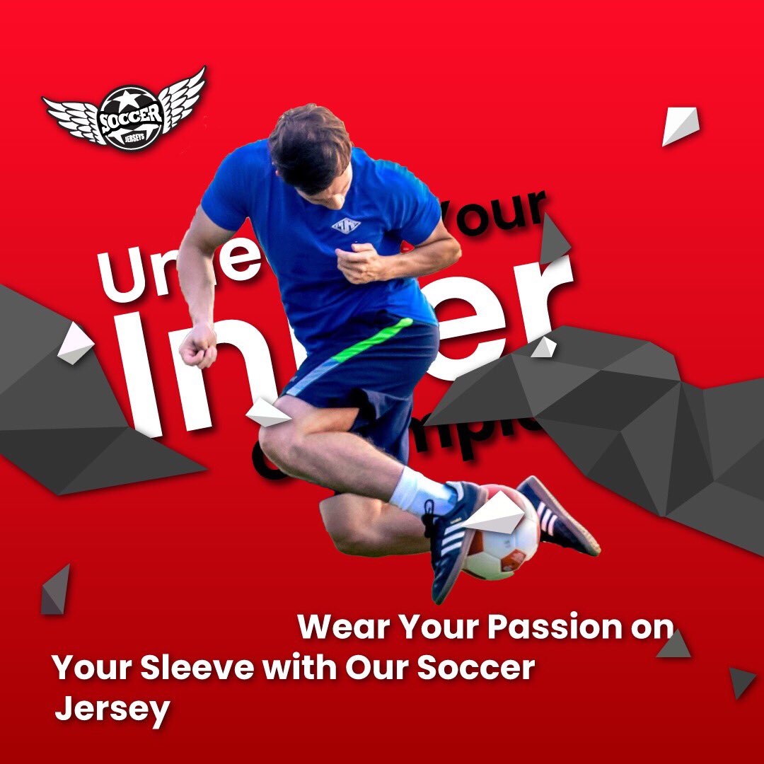 jerseys_pro's tweet photo. Sporty look: Wear the jersey with athletic shorts or soccer pants and soccer cleats or running shoes. This look is great for playing soccer or any other outdoor sport.

.
.
.

#Ronaldo𓃵 #soccerstreams https://t.co/v962M9q9lL
