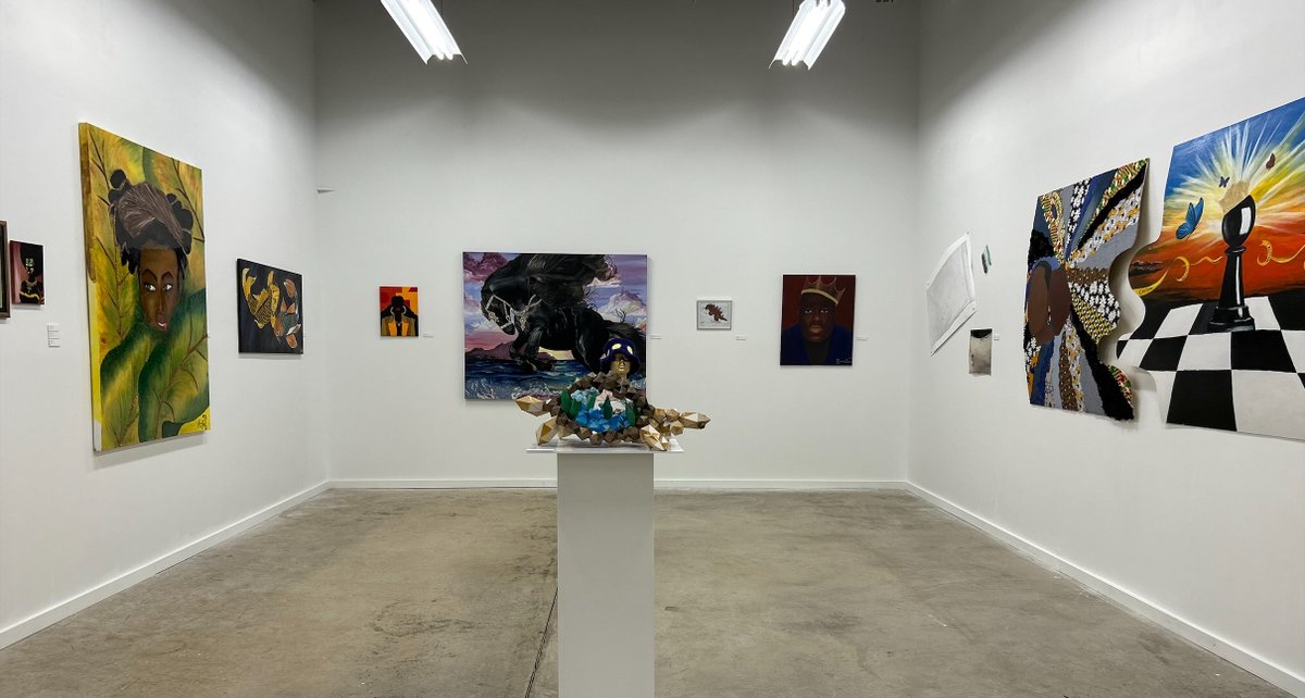 RCCCedu's tweet photo. Don’t miss tomorrow’s opening reception for “A Fighting Chance," from 5 to 6:30 p.m. at the Bridge Gallery on North Campus (Bldg. 107). The exhibit runs through March 31, and gallery hours are Monday-Friday, 9 a.m.-4 p.m. #BlackHistoryMonth #Art #NavigationNation https://t.co/1TfGIFiXG8