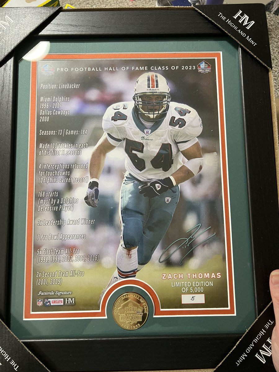 thegrayarea's tweet photo. This showed up last night #ZachThomasHOF https://t.co/tdwFUeZ1hT