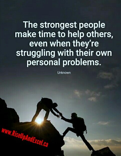 Ironwill360's tweet photo. Always remember to use your #serviceheart and help others #RiseUpAndExcel You have no idea how your small acts of kindness can unleash some incredible human potential. DP https://t.co/bSN1pR1azq