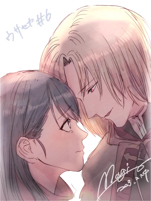 インスタライブ途中参加でしたが来てくださった方ありがとうございました配信中に描いた落書き載せておきますね。ウサセカ24日0時第6話配信ですよろしくお願いします。 