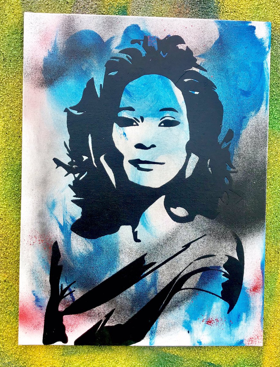 Subject: Whitney Houston 12” x 16” Canvas Board.
$40 Plus Postal
 DM 2 PURCHASE OR CASHAPP $40 ($Darscorpius) W MEMO
 To Secure.
Art by Darscorpius. #whitneyhouston #tributeart #tributeartist #artperspective #artexpression