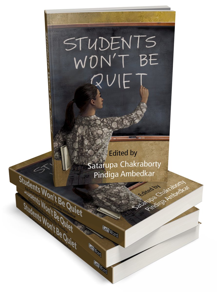 pycpim's tweet photo. Students Won't Be Quiet

Edited by Satarupa Chakraborty, Pindiga Ambedkar

Students Won’t Be Quiet is a book that documents the stories of how students across the country have fought to define our idea of India.

#Books #Leftword #StudentsPolitics 

Link: https://t.co/UnGdvW5vAq https://t.co/dTtm1ioHmm