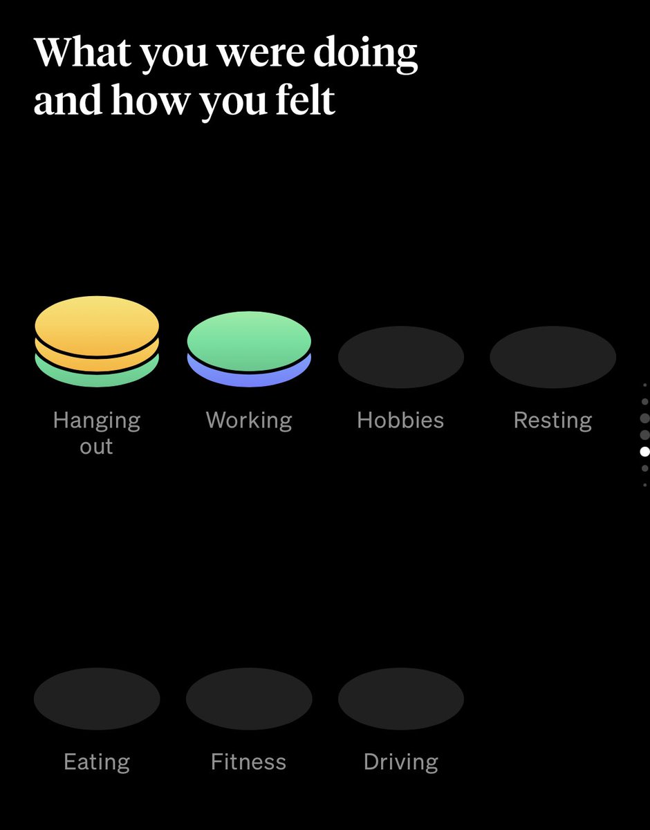 arternoonbkk's tweet image. ไม่กี่วันที่ผ่านมาลองใช้แอพ #HowWeFeel แล้วชอบนะ นอกจากได้รู้เท่าทันอารมณ์ตัวเองยังเหมือนได้ระบายไปด้วย แอพบันทึกให้หมดว่าตอนไหนรู้สึกยังไง เราอยู่ที่ไหนกับใครถึงรู้สึกแบบนี้ + มีชอยส์ Feeling ให้เลือกเยอะมาก ใครที่ดาวน์บ่อยๆลองบันทึกแล้วสังเกตตัวเองดู อาจจะช่วยได้บ้าง 💕