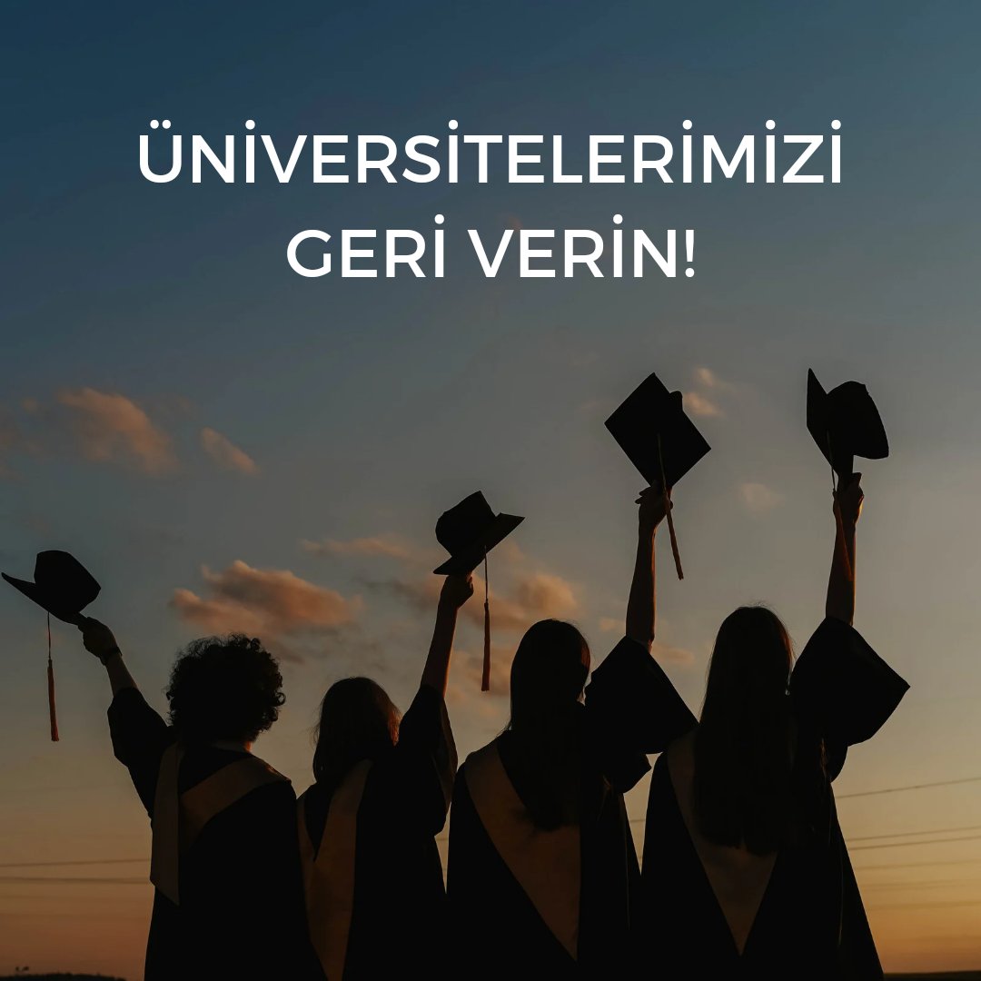 #yuzyuzeCahillige karşı direnin gencler eğitim sıralarda olur yatak odalarımızda degil YÖK BIZI UNIVERSITEYE GÖNDER #NisandegilMartta #okullariacin #yanlıskarar #universitemedokunma #YuzYuze #YuzyuzeEğitimHakkımız @YuksekogretimK