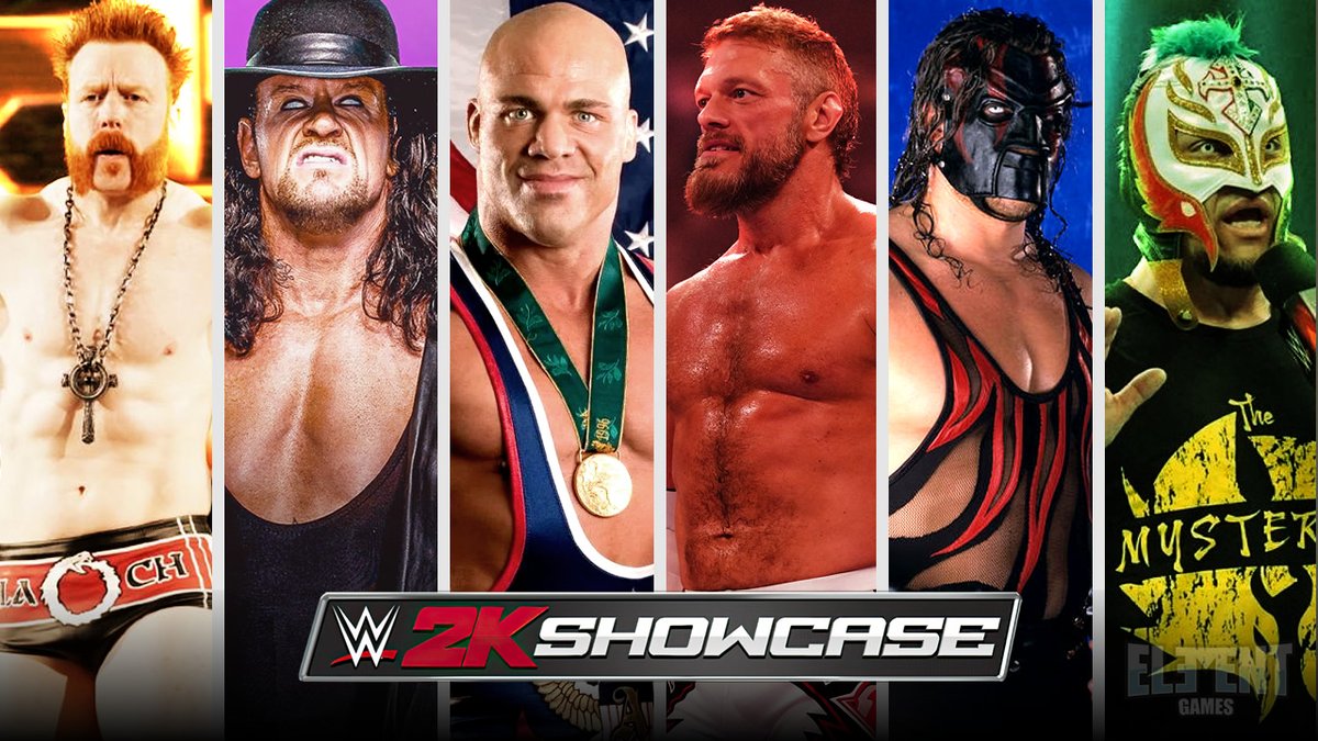 ElementGamesTV's tweet photo. Who would be your preferred choice for the WWE 2K24 showcase mode? https://t.co/87GxXFtaSK