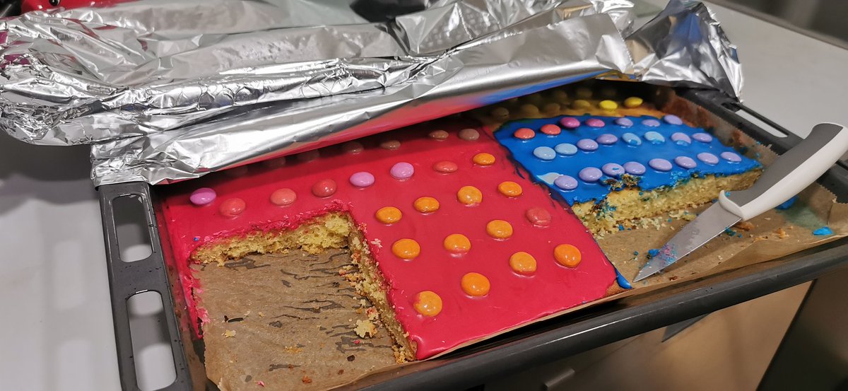 onlinebynature's tweet photo. Wer heute im Homeoffice ist, verpasst den legendären Lego Kuchen von @AndreasDoerich bei der weltbesten Kuchenfirma @oncampusthl #kuchenfluch #legger 😍🎂🍰🥧 https://t.co/tt6dPeU2zK