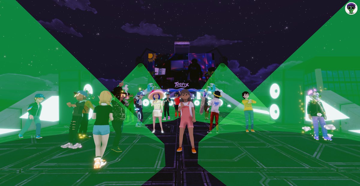 JsCoincollector's tweet photo. Recap: Happy 1 year HQ Anniversary @themetakey! 🥳🎶🎶🎶Awesome party, and the music was dope! 💃🪩🕺 Thanks @TropixOfficial for the beat 😎🤘 Looking forward to what's installed ahead
@decentraland @CryptoAngelx @YoJurmy @timi707 @DCLBlogger #NFTcommunity #Metaverse #Metakey https://t.co/hNmvbsIRBG