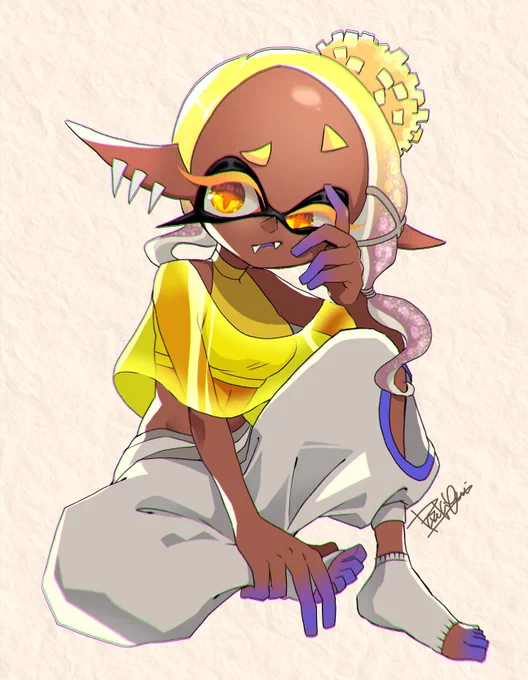 困ってるウツホちゃん #Splatoon3 