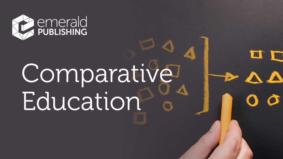 In collaboration with our authors and experts from around the world, we have been exploring the topic of #ComparativeEducation. 
Discover free content, journals & calls for papers on this subject, here bit.ly/3IiWmMI 
#EducationPolicy #HigherEducation #EducationForAll
