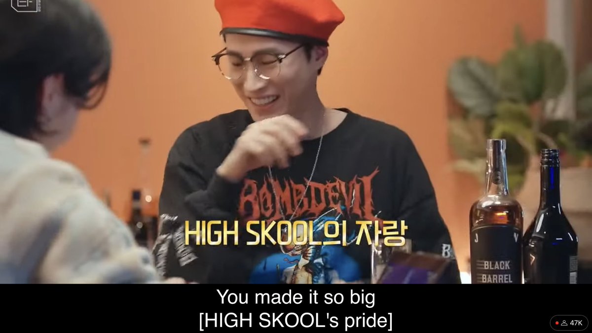 joooniehq's tweet photo. all day was playing in the background when tablo said namjoon &amp; yoongi are the most successful high skoolers ❤️‍🩹❤️‍🩹 so proud https://t.co/S1MzOcstP9