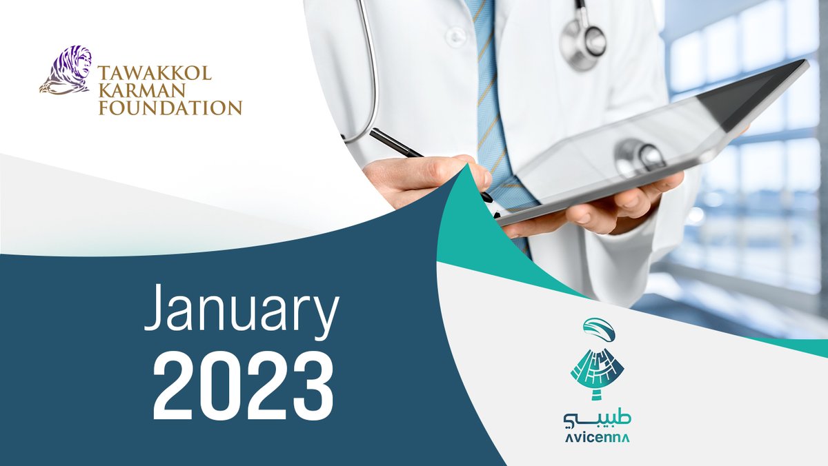 TawakkolKarmanF's tweet photo. Tabibi app provided 707 free medical consultations last January
For further details👉 https://t.co/iyVXR9clHr
#TawakkolKarmanFoundation
#Tabibi #Health https://t.co/HcPj5T61Yt