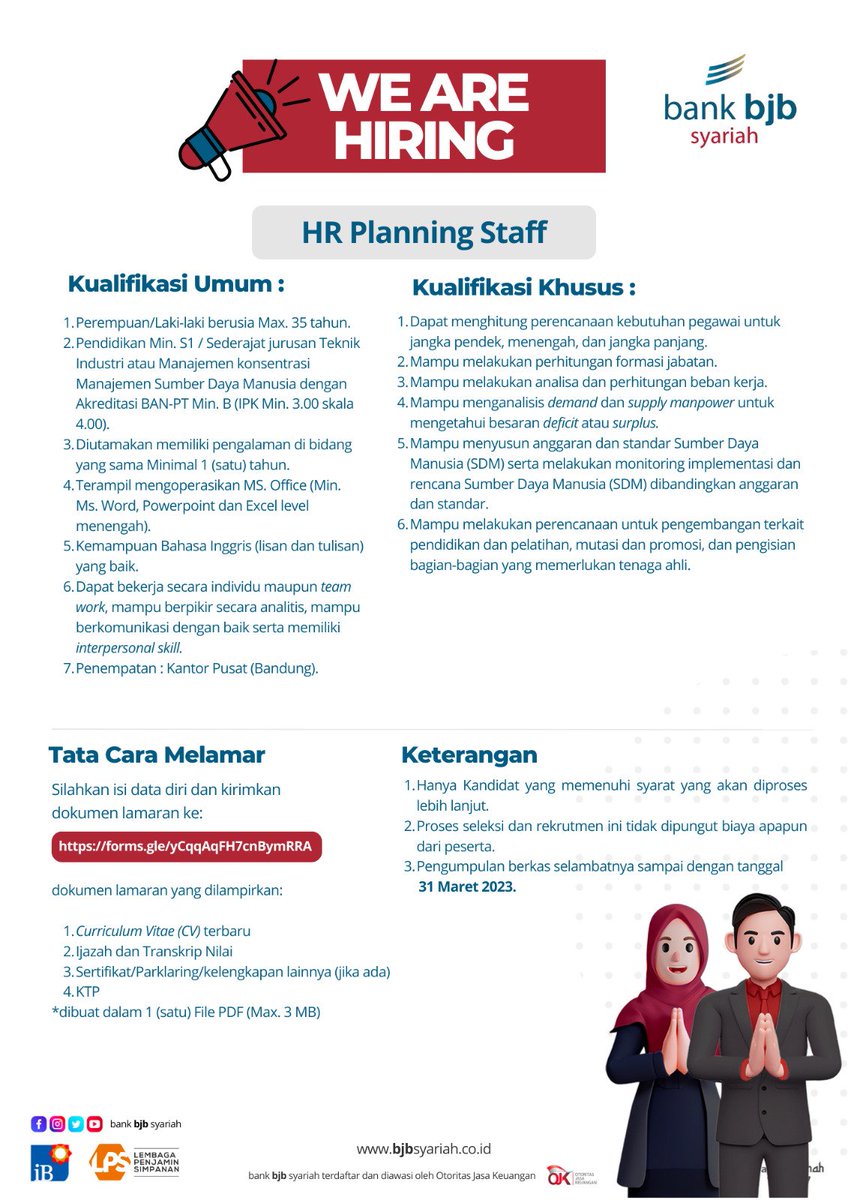 Intandwtp's tweet photo. Malem Mincot @hrdbacot dan Bang Eza @ezash Aku izin share loker kantorku yaa, untuk temen2 yg fit sama kualifikasinya boleh langsung apply ke link ini: https://t.co/V7pShCouwl thank youu!✨️ #lokercot https://t.co/fR1DLYmi7z