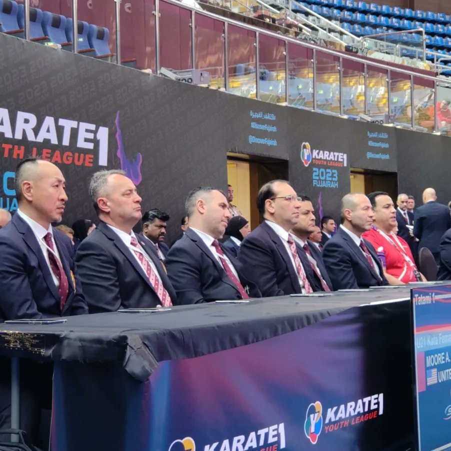 UAE_KF's tweet image. مقتطفات من منافسات بطولة الدوري العالمي اليوم الأول الفجيرة 2023

UAE Karate Federation - إتحاد الامارات للكاراتيه 

#uae #k1 #karate1 #Karate1Fujairah #k1fujairah