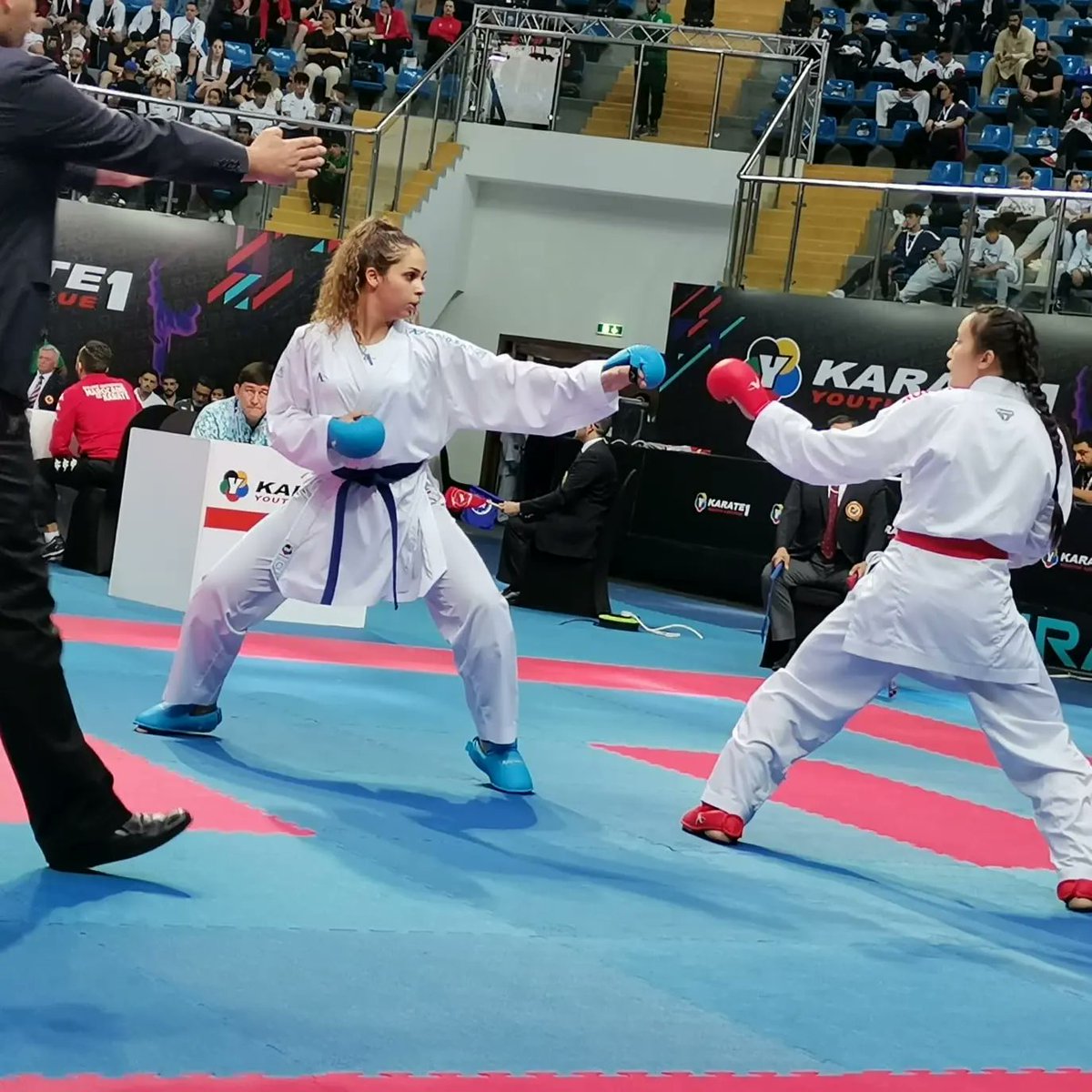 UAE_KF's tweet image. مقتطفات من منافسات بطولة الدوري العالمي اليوم الأول الفجيرة 2023

UAE Karate Federation - إتحاد الامارات للكاراتيه 

#uae #k1 #karate1 #Karate1Fujairah #k1fujairah