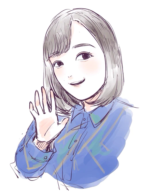 そういえばこのたなかさん2ヶ月以上あっためてたけど髪型変わっちゃったから出しとく 