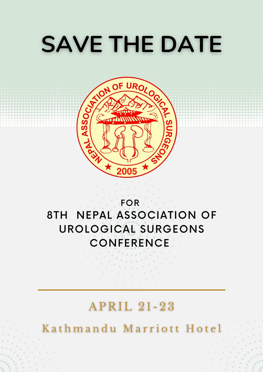 Save the date …