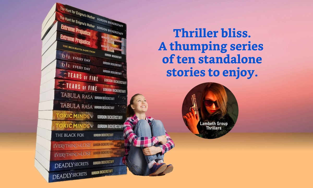 RT GFBickerstaff Stomping series of standalone thrillers to grab the imagination. amzn.to/3rIaiIs bit.ly/3Moejuh #IndieBooksBlast #readindie #IndieBooksBeSeen #booklovers #bookpromo #BookTwitter #LambethGroupThrillers #Booktwt