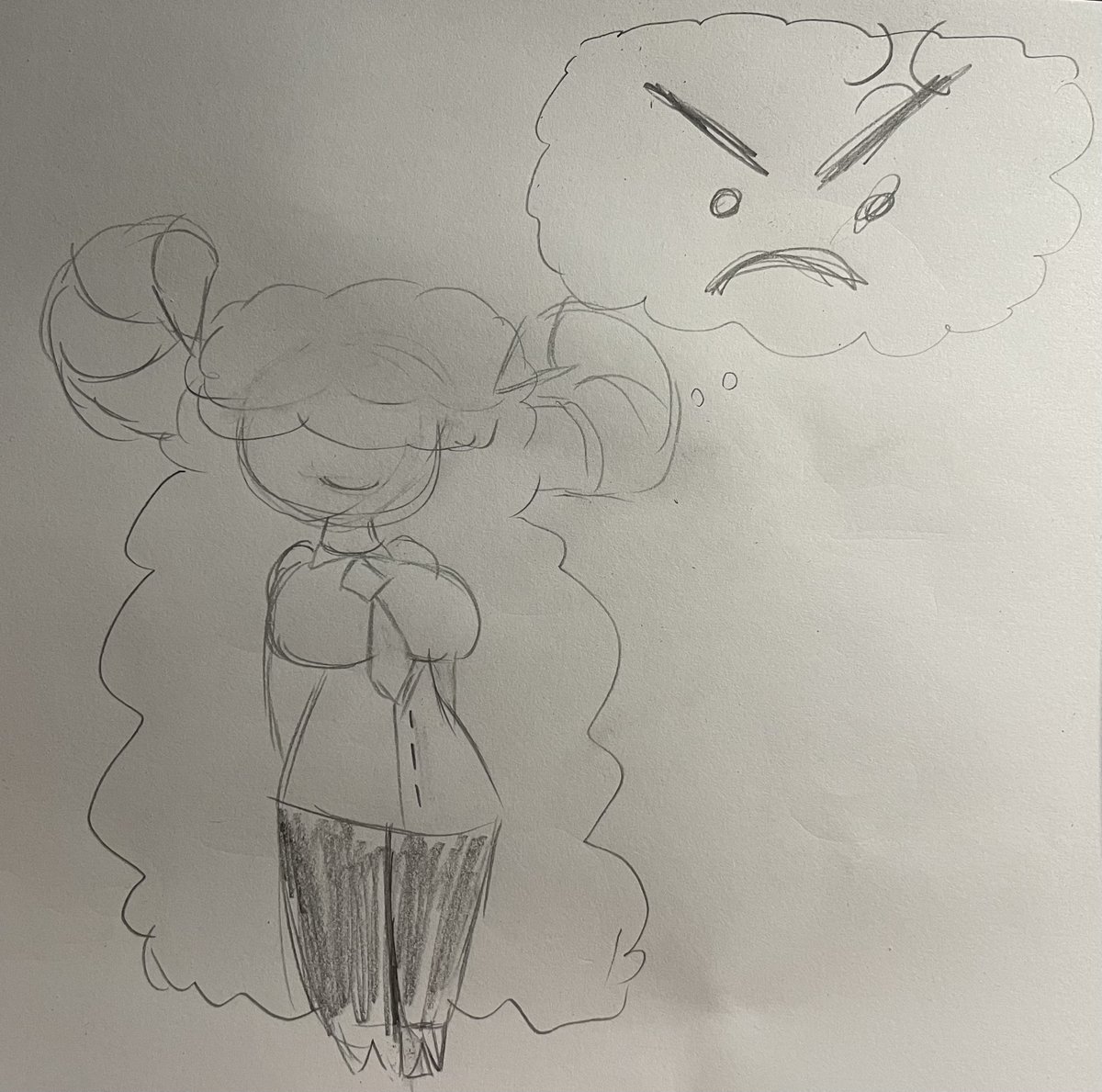 KrabbShack's tweet photo. Ive been doodling on paper while in bed on a clipboard, its convenient https://t.co/0Wk18DBHZm