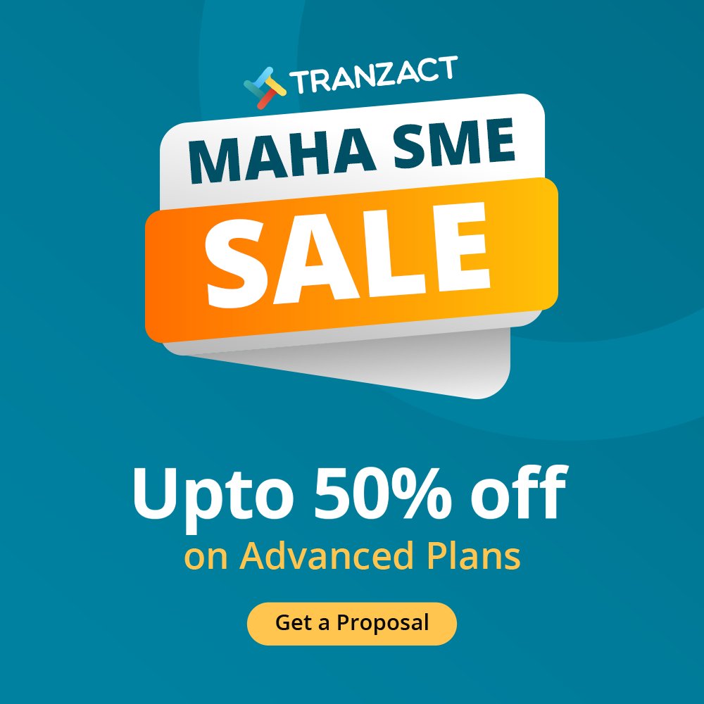 TranZact - Digitizing Indian SMEs tweet media